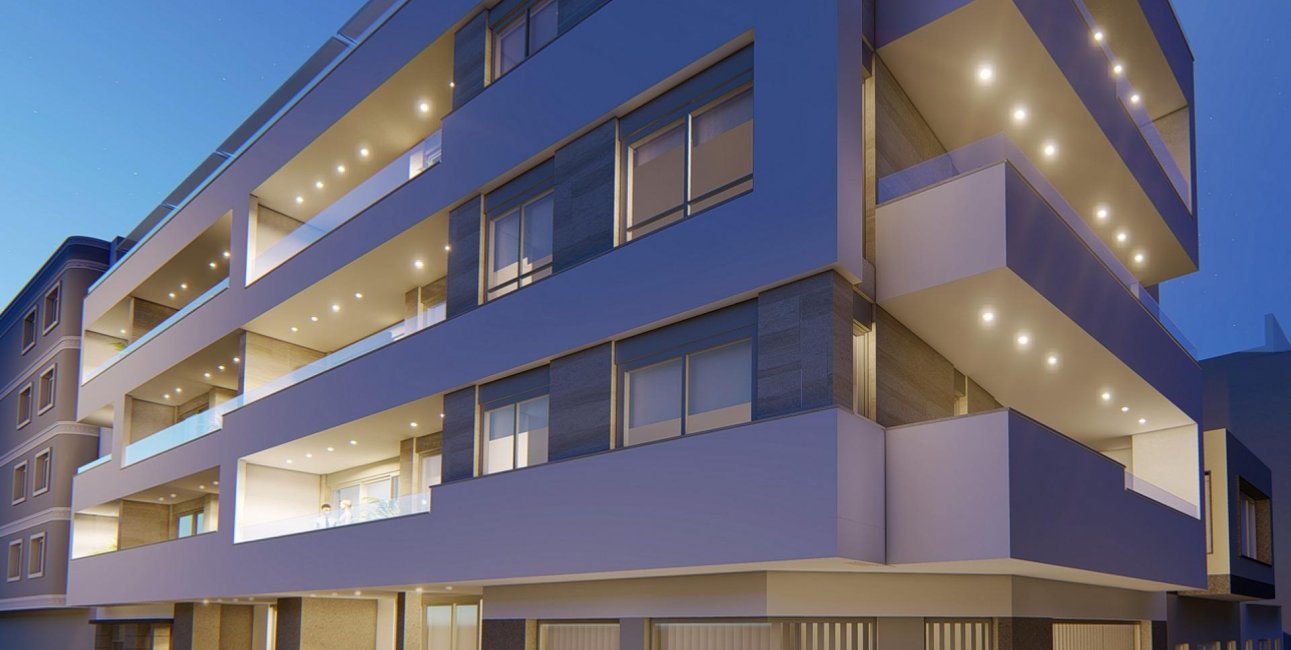 New Build - Apartment / flat -
Torrevieja - Playa del Cura
