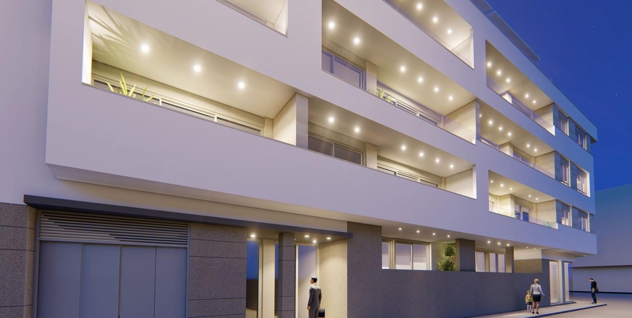 New Build - Apartment / flat -
Torrevieja - Playa del Cura