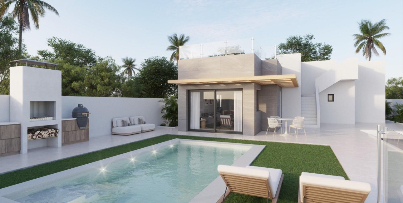 Obra nueva - Villa -
Polop - La Alberca