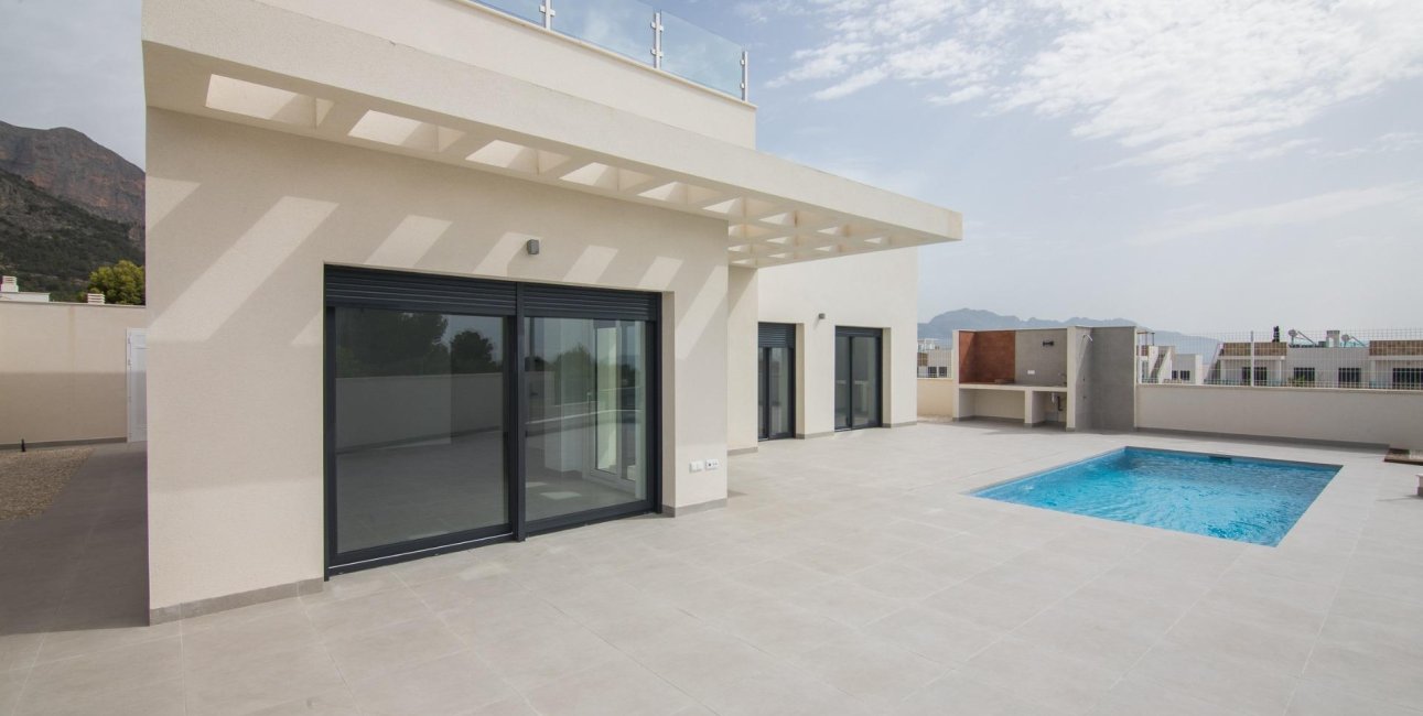 Obra nueva - Villa -
Polop - La Alberca