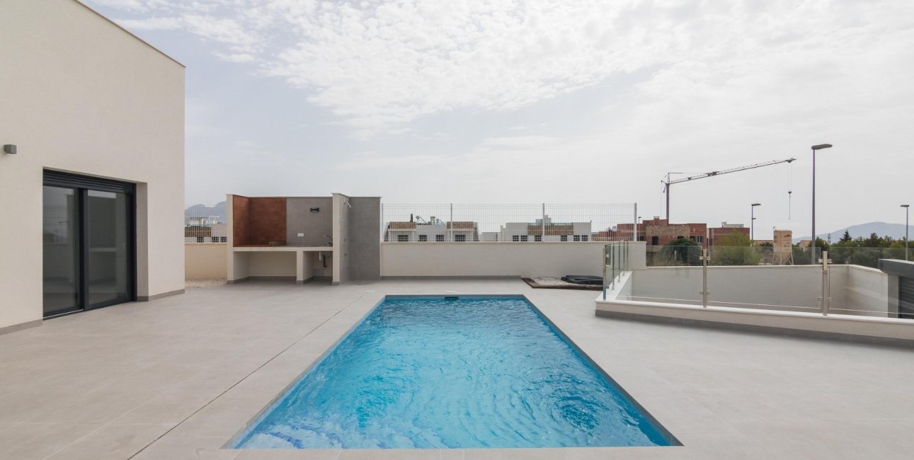Obra nueva - Villa -
Polop - La Alberca