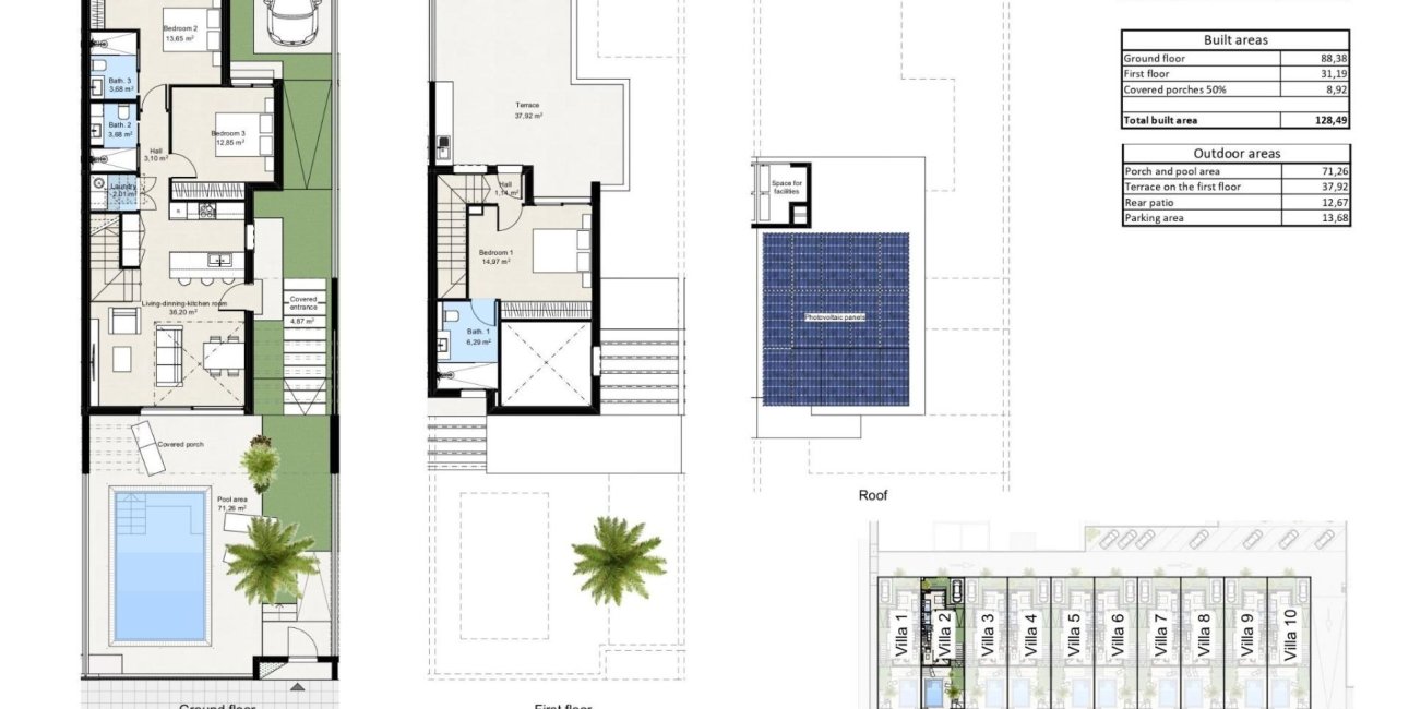 New Build - Villa -
Los Nietos - Los Nietos playa