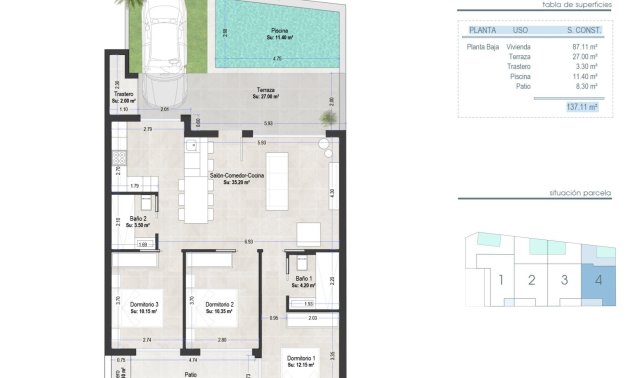 New Build - Bungalow -
San Pedro del Pinatar - Las Esperanzas