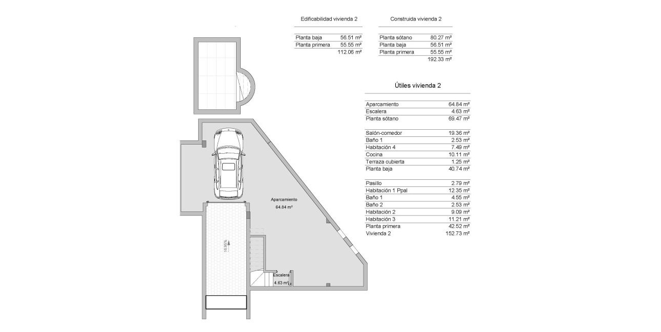 Obra nueva - Villa -
Los Alcázares - Torre del Rame