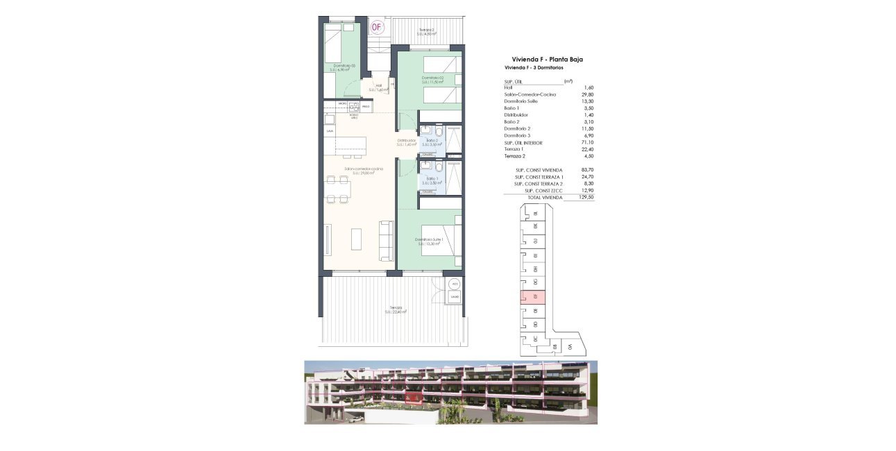 New Build - Apartment / flat -
Benijofar - Pueblo