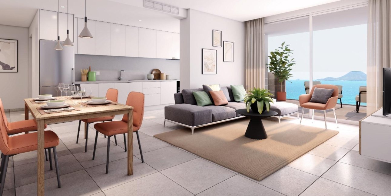 New Build - Apartment / flat -
La Manga del Mar Menor - La Manga