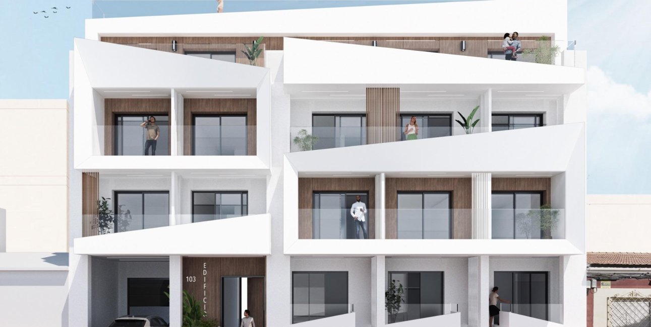 New Build - Apartment / flat -
Torrevieja - Playa del Cura