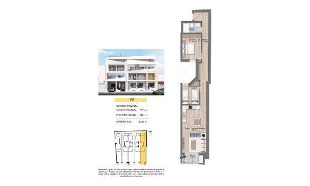 New Build - Apartment / flat -
Torrevieja - Playa del Cura