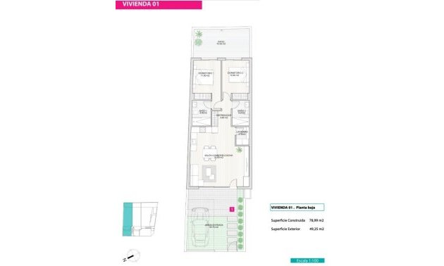 New Build - Bungalow -
San Pedro del Pinatar - Lo Pagan
