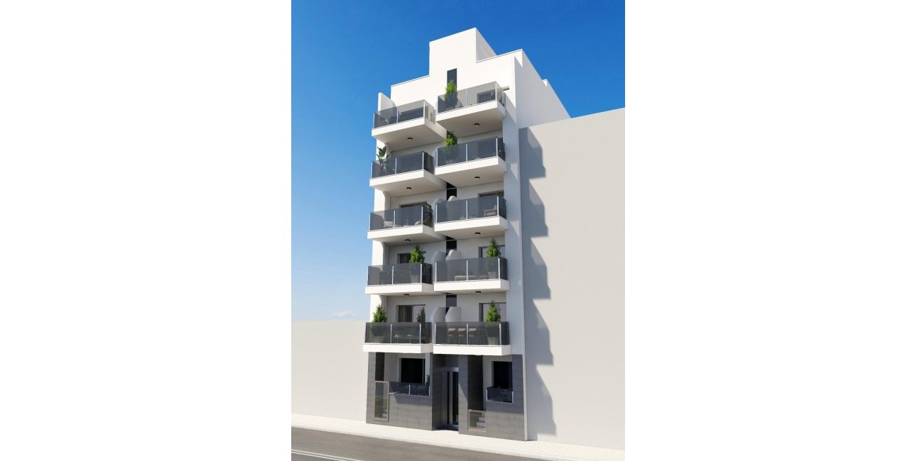 New Build - Apartment / flat -
Torrevieja - Playa del Cura