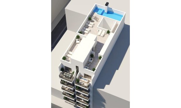 New Build - Apartment / flat -
Torrevieja - Playa del Cura