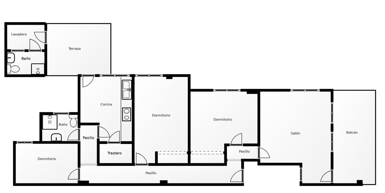 Resale - Apartment / flat -
Torrevieja - Playa del Cura