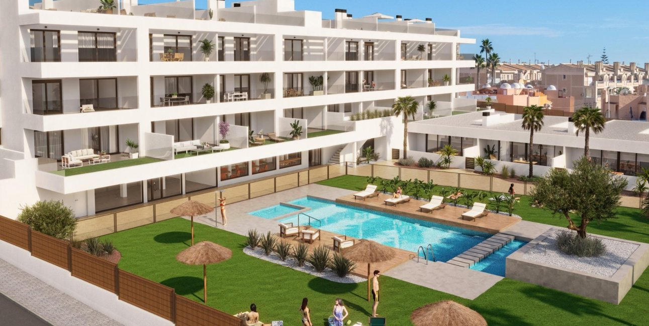 New Build - Apartment / flat -
Torrevieja - Frutales - Rosaleda