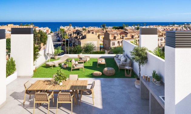 New Build - Apartment / flat -
Torrevieja - Frutales - Rosaleda