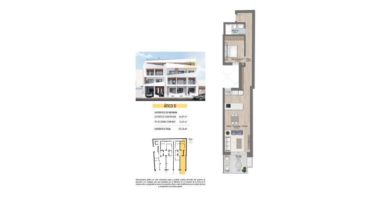 New Build - Penthouse -
Torrevieja - Playa del Cura