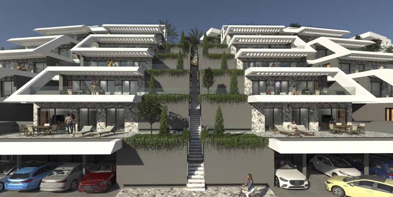 New Build - Apartment / flat -
Finestrat - Balcón De Finestrat