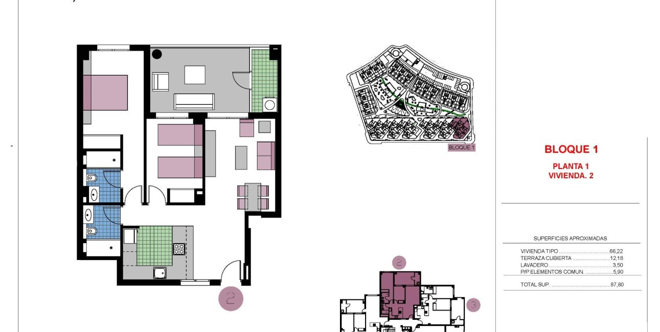 New Build - Apartment / flat -
Pilar de la Horadada - Mil Palmeras