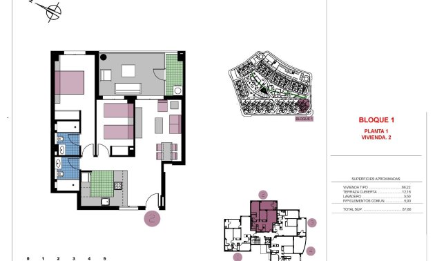 New Build - Apartment / flat -
Pilar de la Horadada - Mil Palmeras