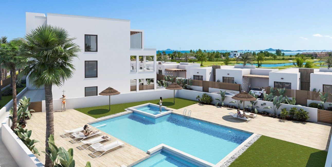 New Build - Apartment / flat -
Los Alcázares - Serena Golf