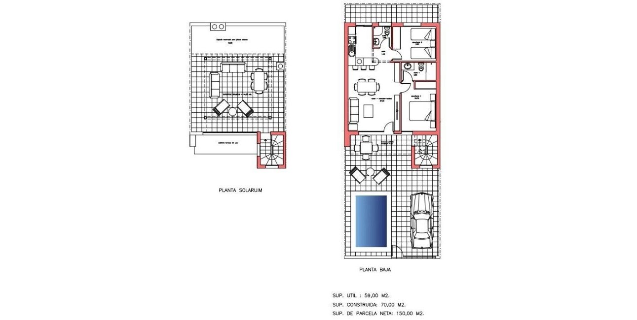 New Build - Townhouse -
Fuente Álamo - La Pinilla