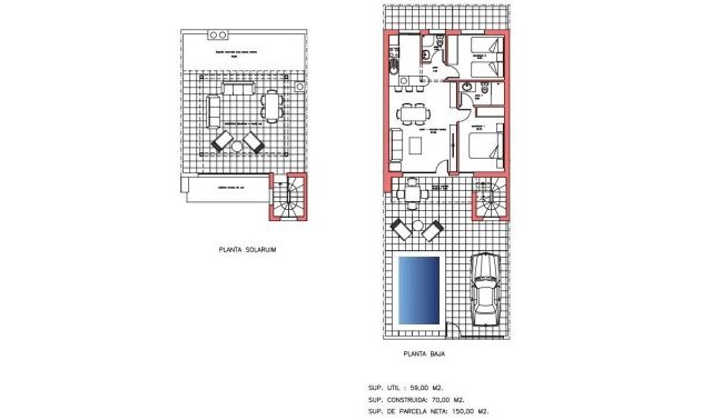 New Build - Townhouse -
Fuente Álamo - La Pinilla