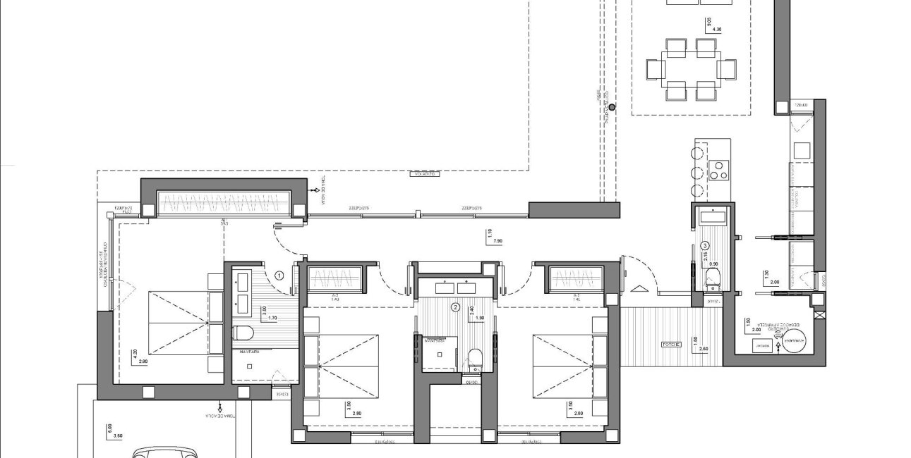 Obra nueva - Villa -
Benitachell - Cumbre Del Sol