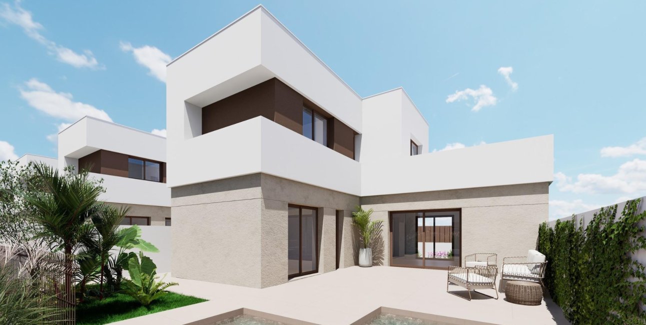 Obra nueva - Villa -
Los Alcázares - Serena Golf