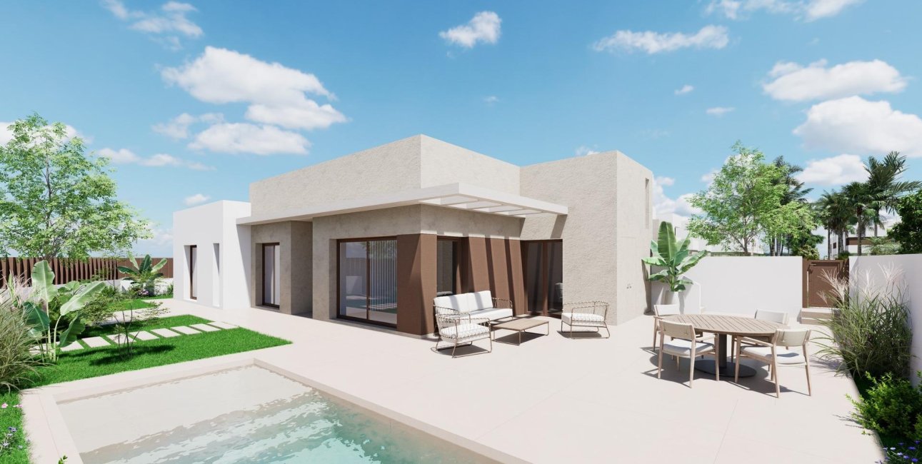 Obra nueva - Villa -
Los Alcázares - Serena Golf