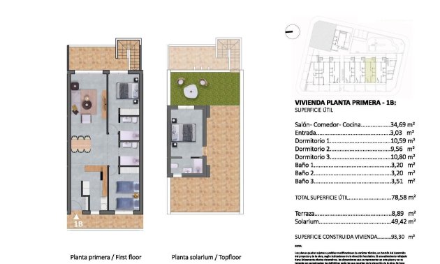 New Build - Bungalow -
Pilar de la Horadada - pueblo