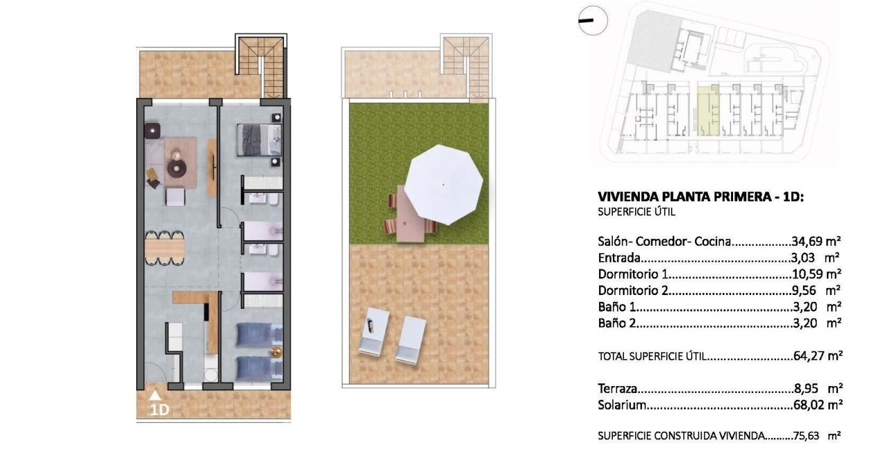 New Build - Bungalow -
Pilar de la Horadada - pueblo