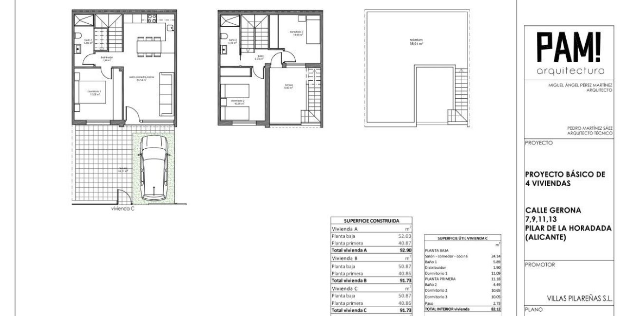 Rynek pierwotny - Potrójny -
Pilar de la Horadada - Zona Pueblo